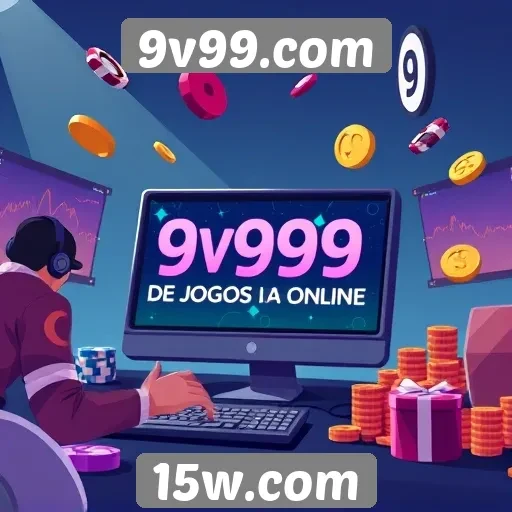Estratégias de marketing do 9v99.com